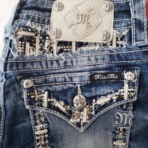 Miss Me Boot Cut Jeans Size 27